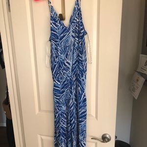 Lilly Pulitzer Blue Jumpsuit